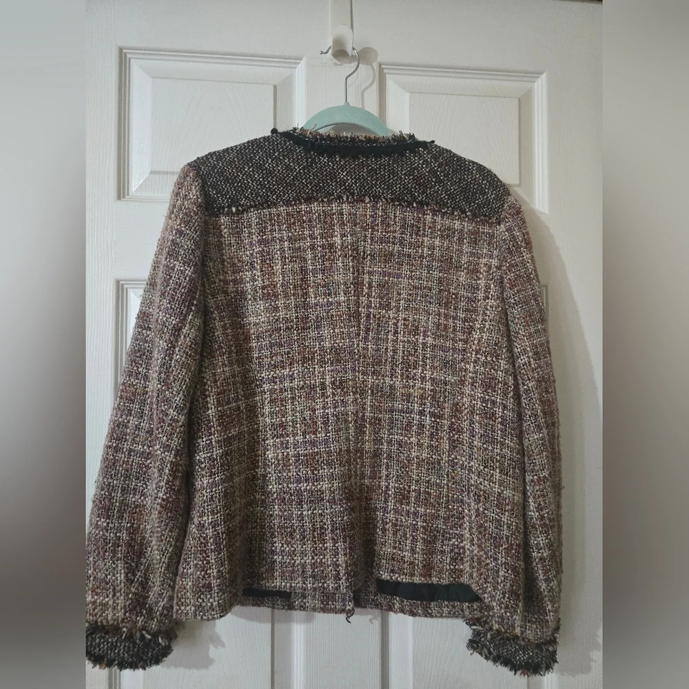 Coldwater Creek Tweed Lady Jacket - Picture 4 of 4